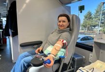 Akcja krwiodawstwa w KPP w Brzesku – ZDJĘCIA