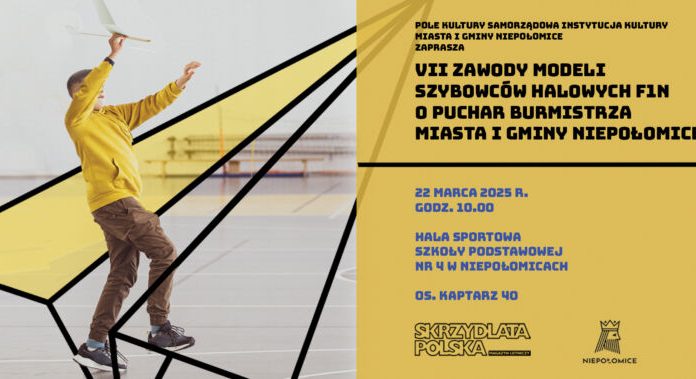 Niepołomice. W marcu VII Zawody Modeli Szybowców Halowych F1N