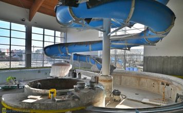 Wielki remont pływalni w Brzesku. Nowoczesny obiekt ma być gotowy na wakacje – ZDJĘCIA