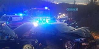 Poważny wypadek w Tymowej – dwie osoby trafiły do szpitala, jedna w stanie krytycznym
