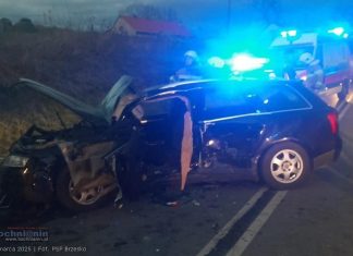 Zmarł kierowca poszkodowany we wczorajszym wypadku w Tymowej