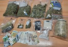 Rzezawa. Kryminalni zabezpieczyli ponad kilogram marihuany i amfetaminę