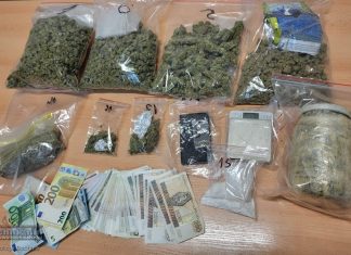 Rzezawa. Kryminalni zabezpieczyli ponad kilogram marihuany i amfetaminę