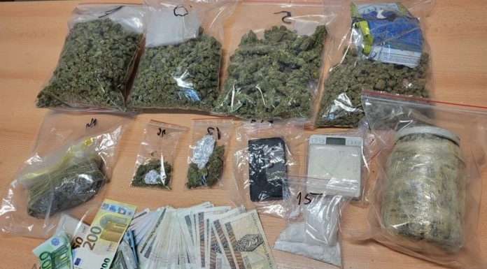 Rzezawa. Kryminalni zabezpieczyli ponad kilogram marihuany i amfetaminę