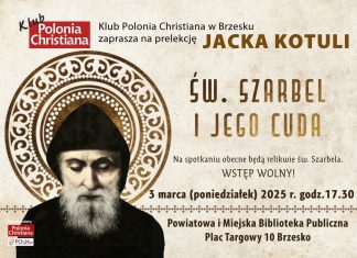 Prelekcja „Św. Szarbel i jego cuda” w Brzesku – wstęp wolny