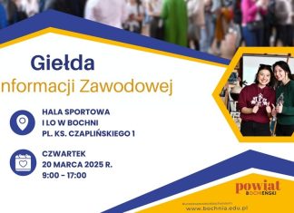 I LO w Bochni. W czwartek Giełda Informacji Zawodowej dla ósmoklasistów