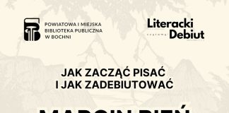 Biblioteka w Bochni. We wtorek spotkanie autorskie z Marcinem Bieniem