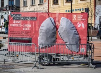 Podsumowano akcję „Mobilne płuca na bocheńskim Rynku”