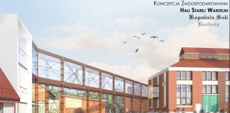 Bochnia. Nowe plany przebudowy Starej Warzelni. Przeszklona przewiązka i przestrzeń handlowa – WIZUALIZACJE