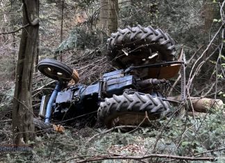 Tragiczny wypadek w Muchówce. Nie żyje 60-letni mężczyzna