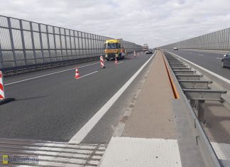 Utrudnienia na A4 w Stanisławicach – uszkodzona dylatacja, wprowadzono zmiany w ruchu
