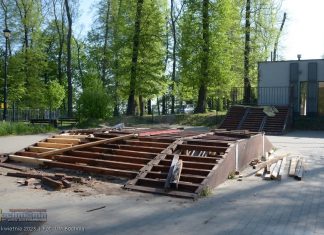 Park Uzbornia. Skatepark będzie odnowiony na majówkę. Na remont czeka boisko
