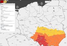 Ostrzeżenia meteorologiczne dla regionu – możliwe burze z gradem i silnym wiatrem