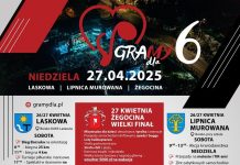 „Gramy Dla 6” – Żegocina, Laskowa i Lipnica – wielka akcja charytatywna już w ten weekend! – PROGRAM