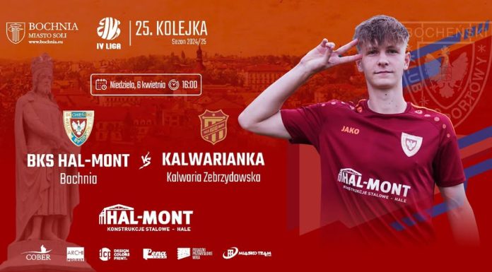 W niedzielę mecz przy Parkowej BKS podejmie Kalwariankę