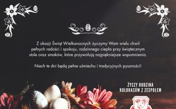 Życzenia od Rodziny Kołdrasów z Zespołem