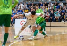 Futsal. Pełna hala, wspaniała atmosfera, ale pierwszy mecz półfinału PP dla Rekordu – ZDJĘCIA
