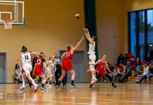 Koszykówka. W pierwszym meczu finału Jelenia Góra lepsza od Bochni – ZDJĘCIA