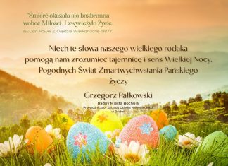 Życzenia od Grzegorza Pałkowskiego – Radnego Miasta Bochnia