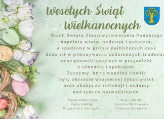 Życzenia od władz Gminy Lipnica Murowana