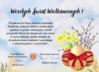 Życzenia od władz Gminy Rzezawa