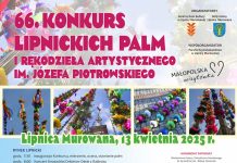 W niedzielę 66. Konkurs Lipnickich Palm i Rękodzieła Artystycznego