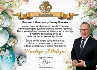Życzenia od Burmistrza Brzeska