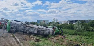 Wypadek cysterny na węźle „Bochnia” – jedna osoba ranna, utrudnienia na A4 – ZDJĘCIA