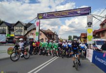 Międzynarodowy Wyścig Kolarski Juniorów – start i meta w Łapanowie – ZDJĘCIA