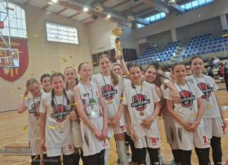 Koszykarki MOSiR Bochnia Mistrzyniami Małopolski w kategorii U-12