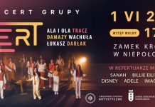 Niepołomice. Muzyczny Dzień Dziecka z Grupą ALERT. Koncert na dziedzińcu Zamku Królewskiego