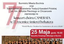 Bochnia. W niedzielę koncert ku czci rotmistrza Pileckiego
