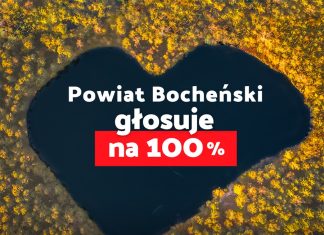 Powiat Bocheński dołącza do samorządowej kampanii „Głosujemy na 100%”