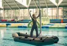 Kryta Pływalnia w Bochni. Widowiskowe pokazy akrobatyki powietrznej – ZDJĘCIA