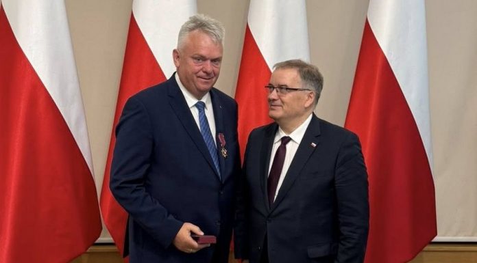 Henryk Kołdras odznaczony Złotym Krzyżem Zasługi Rzeczypospolitej Polskiej