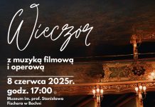 Muzeum w Bochni. W niedzielę wieczór z muzyką filmową i operową