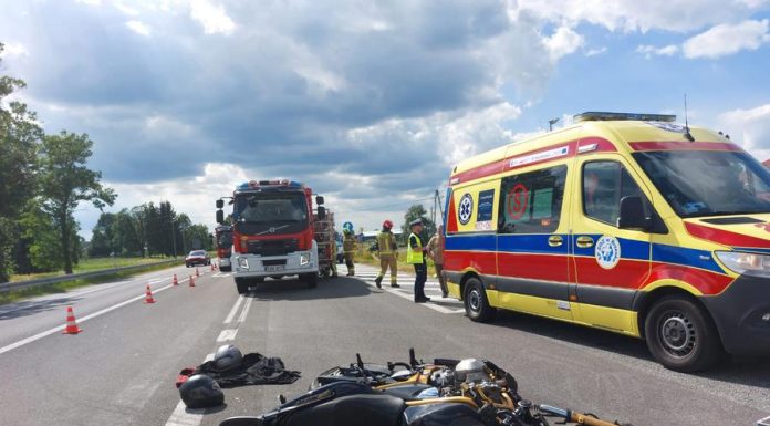 Dębno. Wypadek na DK94 – dwie osoby ranne