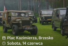W sobotę pokaz aut wojskowych na Placu Kazimierza w Brzesku – poczuj ducha historii!