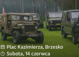 W sobotę pokaz aut wojskowych na Placu Kazimierza w Brzesku – poczuj ducha historii!