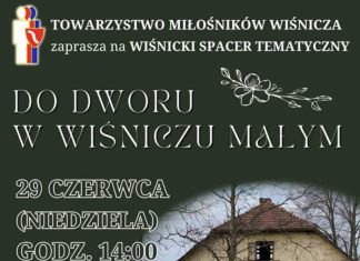 Wiśnicki spacer tematyczny „Do dworu w Wiśniczu Małym” już w niedzielę