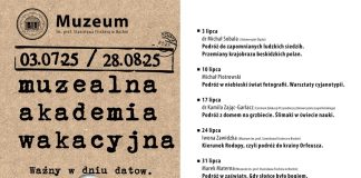Bochnia. Rusza Muzealna Akademia Wakacyjna 2025 – PROGRAM
