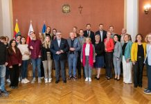 Delegacja z Saarlouis z oficjalną wizytą w Bochni. Wyróżnienie dla młodych muzyków z Niemiec