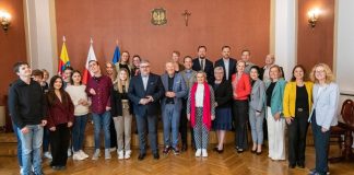 Delegacja z Saarlouis z oficjalną wizytą w Bochni. Wyróżnienie dla młodych muzyków z Niemiec