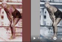 Kreatywne ujęcie historii. Jan Kot „ożył” na Facebooku bocheńskiej pływalni