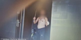 Groził policjantom siekierami. 49-latek z gminy Nowy Wiśnicz zatrzymany