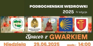 „Spacer z Gwarkiem” – ruszają Podbocheńskie Wędrówki 2025