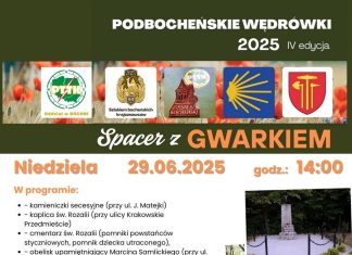 „Spacer z Gwarkiem” – ruszają Podbocheńskie Wędrówki 2025