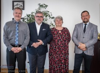 Spotkanie władz powiatu bocheńskiego z przedstawicielami kuratorium oświaty