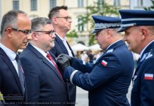 Starosta Bocheński Adam Korta odznaczony Brązowym Medalem za Zasługi dla Policji