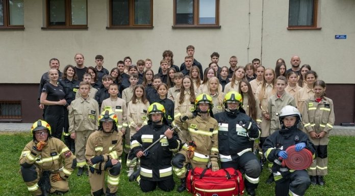 Młodzieżowe Drużyny Pożarnicze szkoliły się w Rozdzielu – ZDJĘCIA